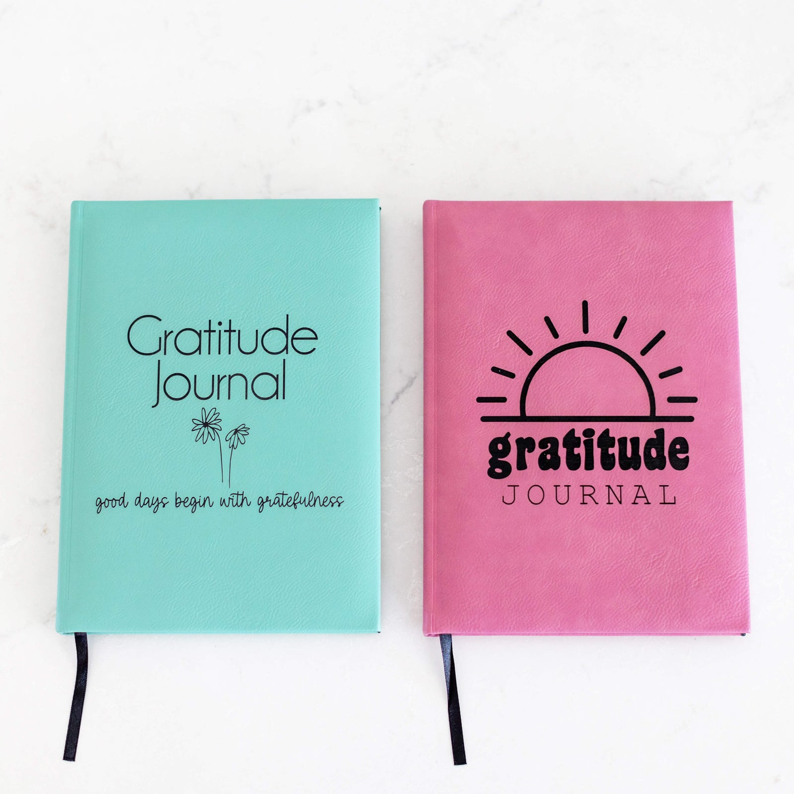 Gratitude Journal in Vegan Leather Cover