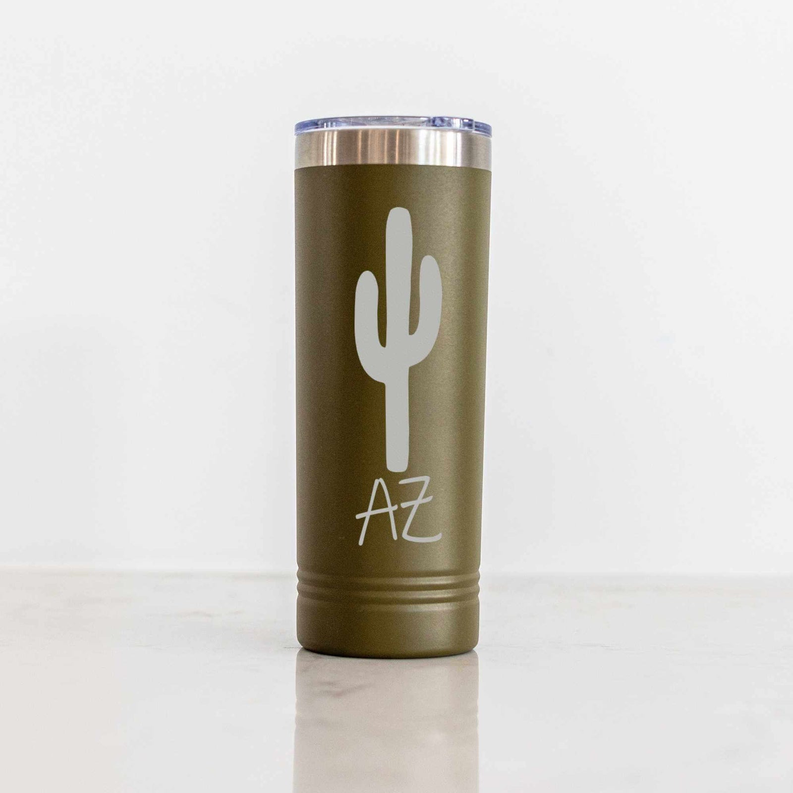 AZ Saguaro - Insulated Skinny Tumbler - 22 oz.
