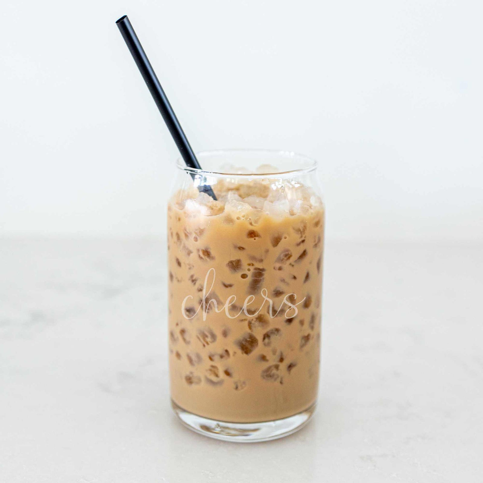 Cheers! Beer Can Glass