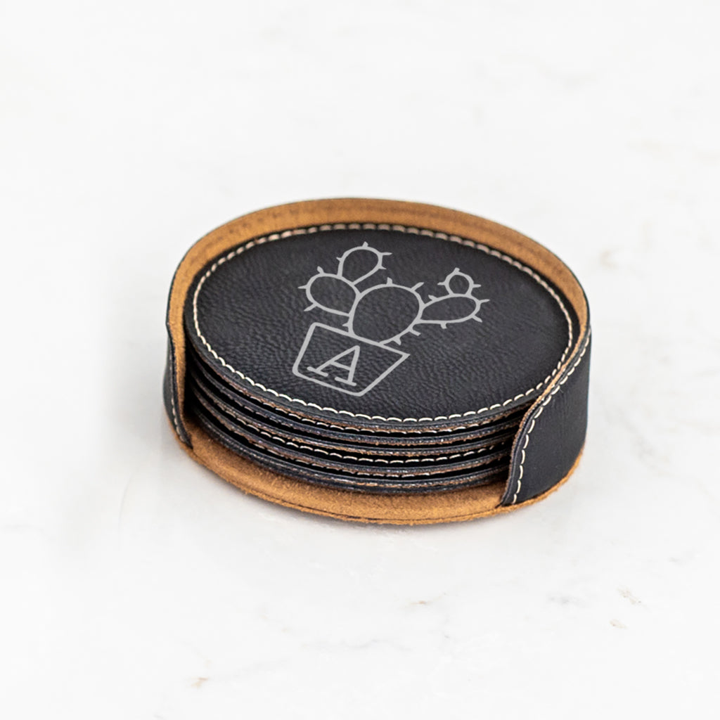 Personalized Board, Coaster & Opener Cactus Themed Gift Set - Looking Sharp