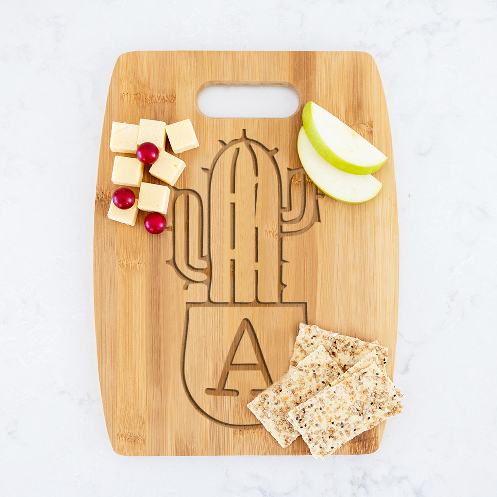 Personalized Board, Coaster & Opener Cactus Themed Gift Set - Looking Sharp