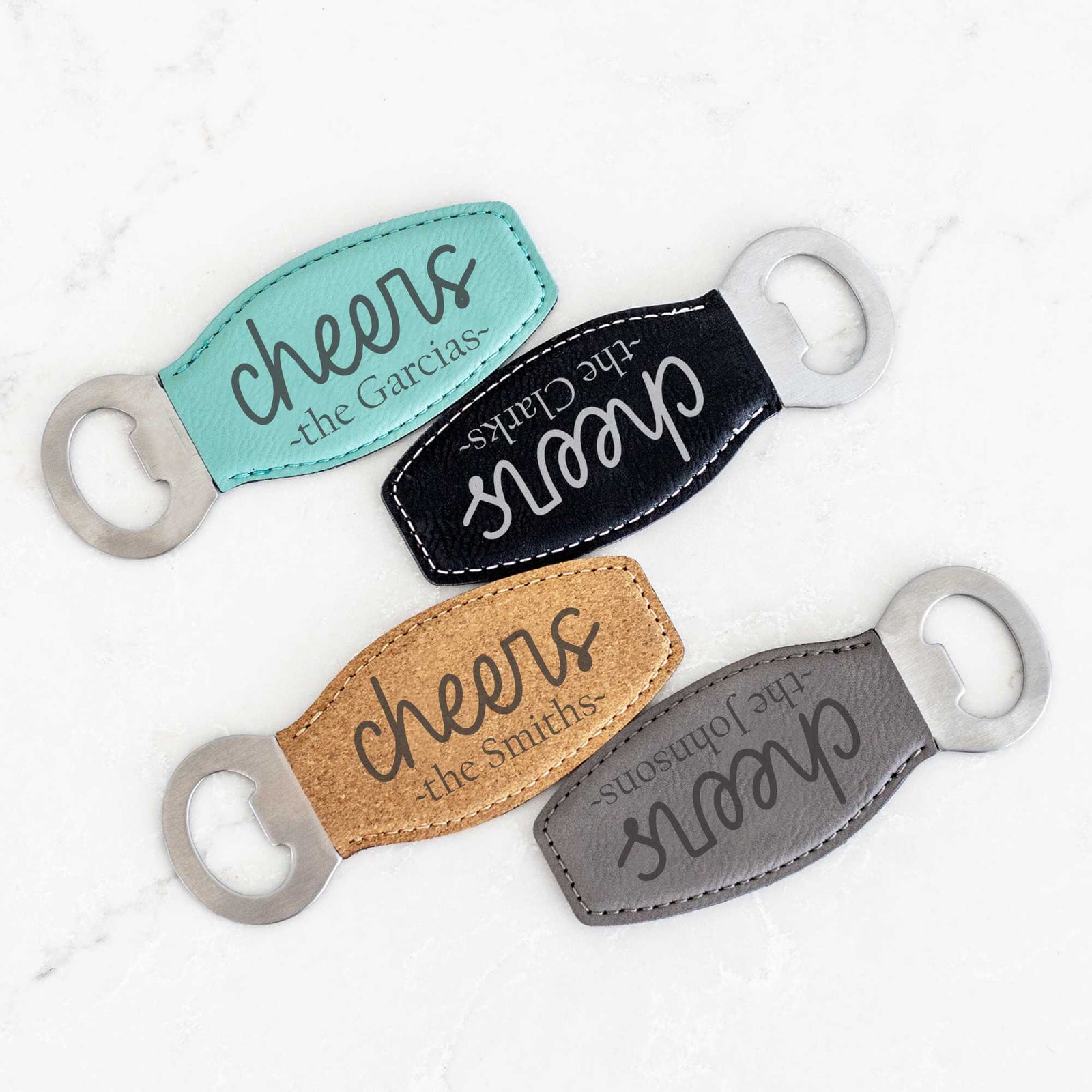 Cheers - Personalized Bottle Opener with Magnet