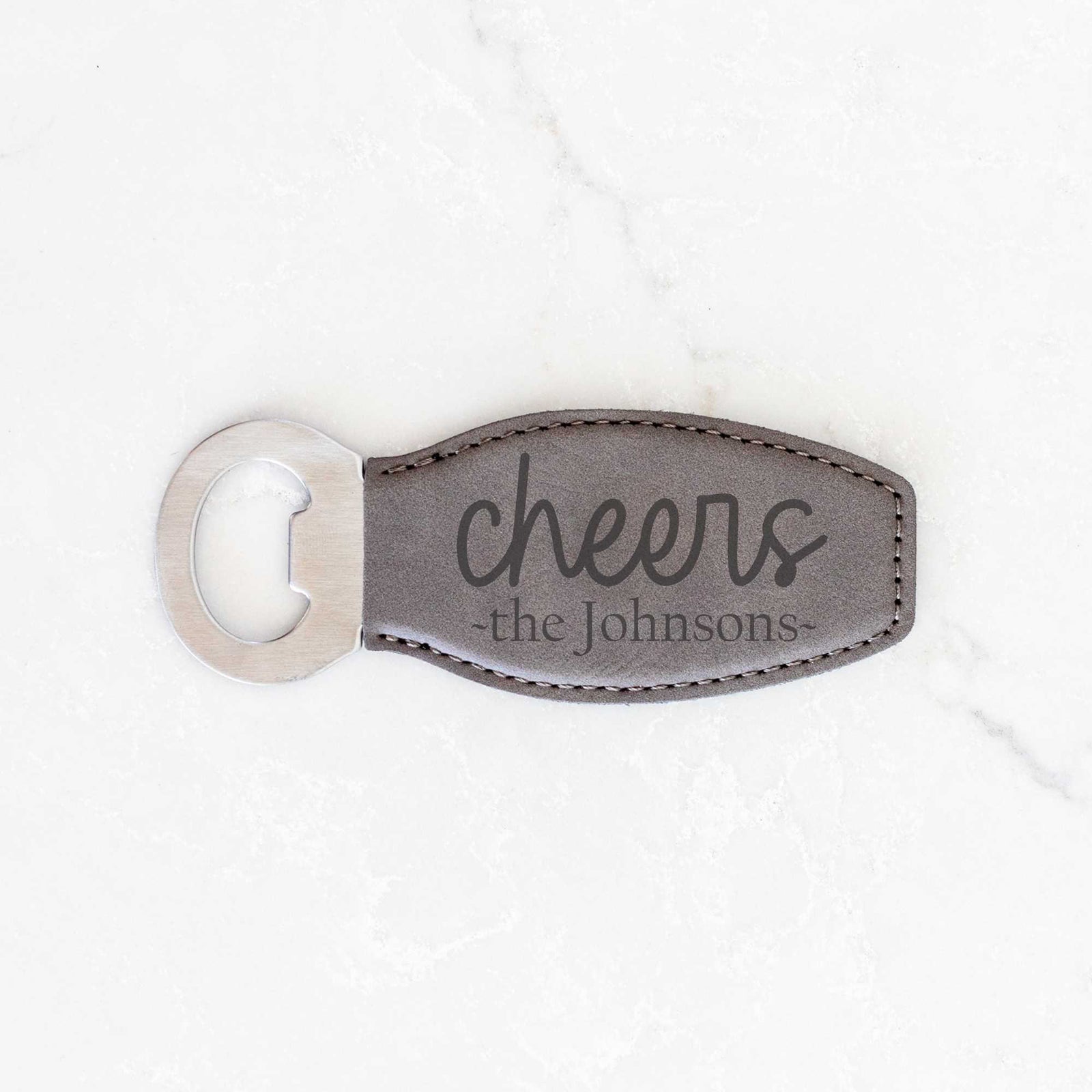 Cheers - Personalized Bottle Opener with Magnet