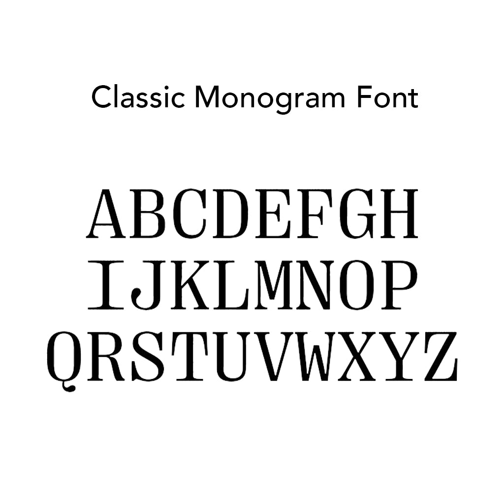 Custom Monogram Cufflinks