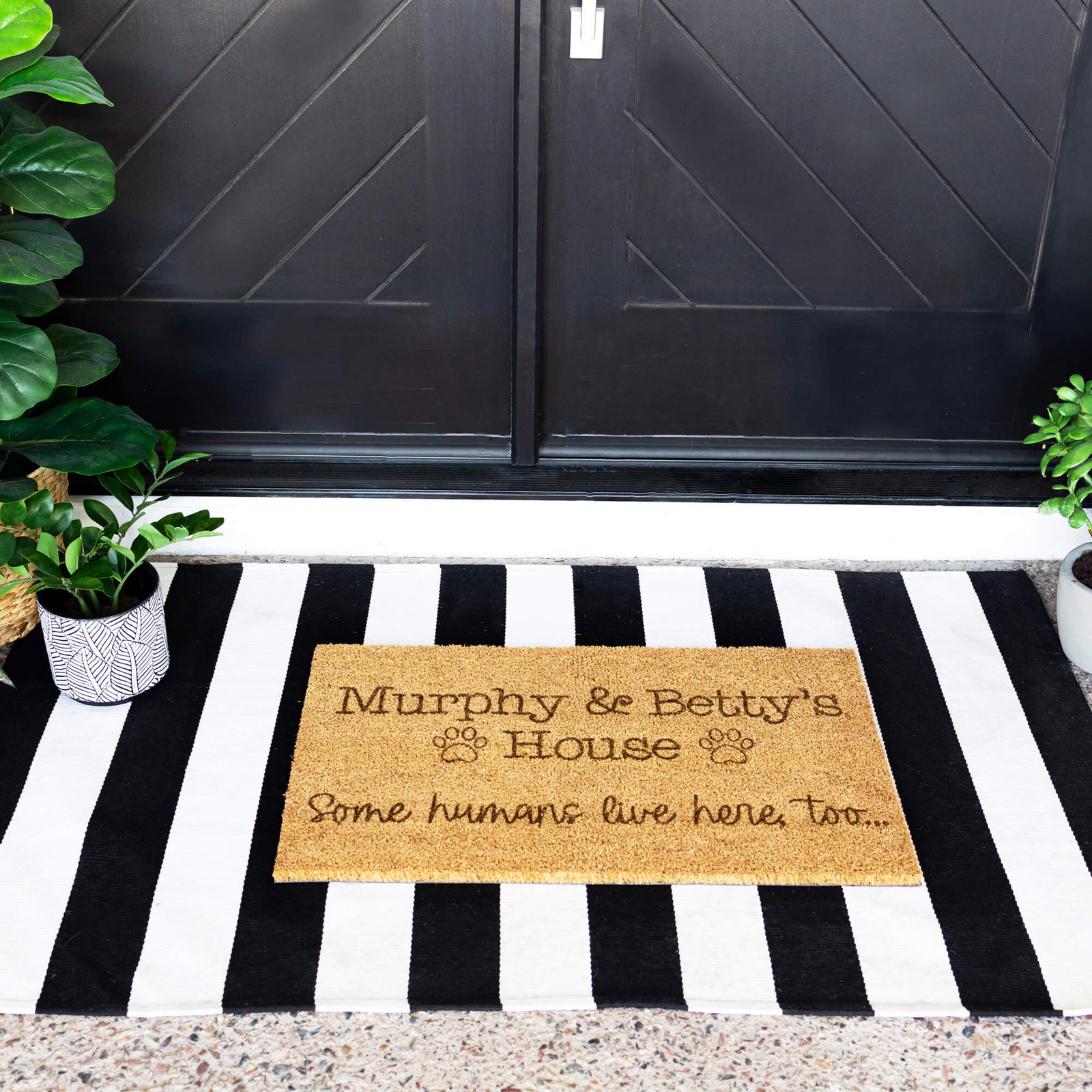 Pet's House Door Mat - Some Humans Live Here Too