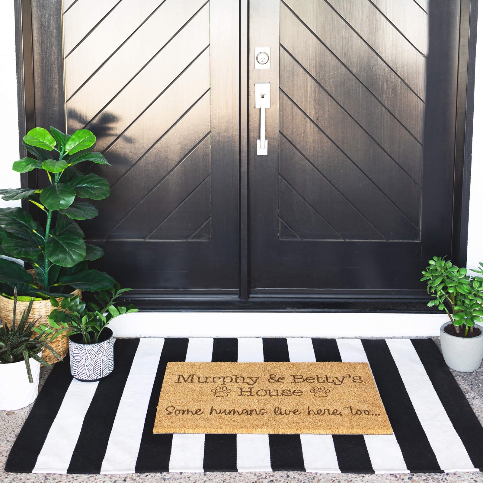 Pet's House Door Mat - Some Humans Live Here Too