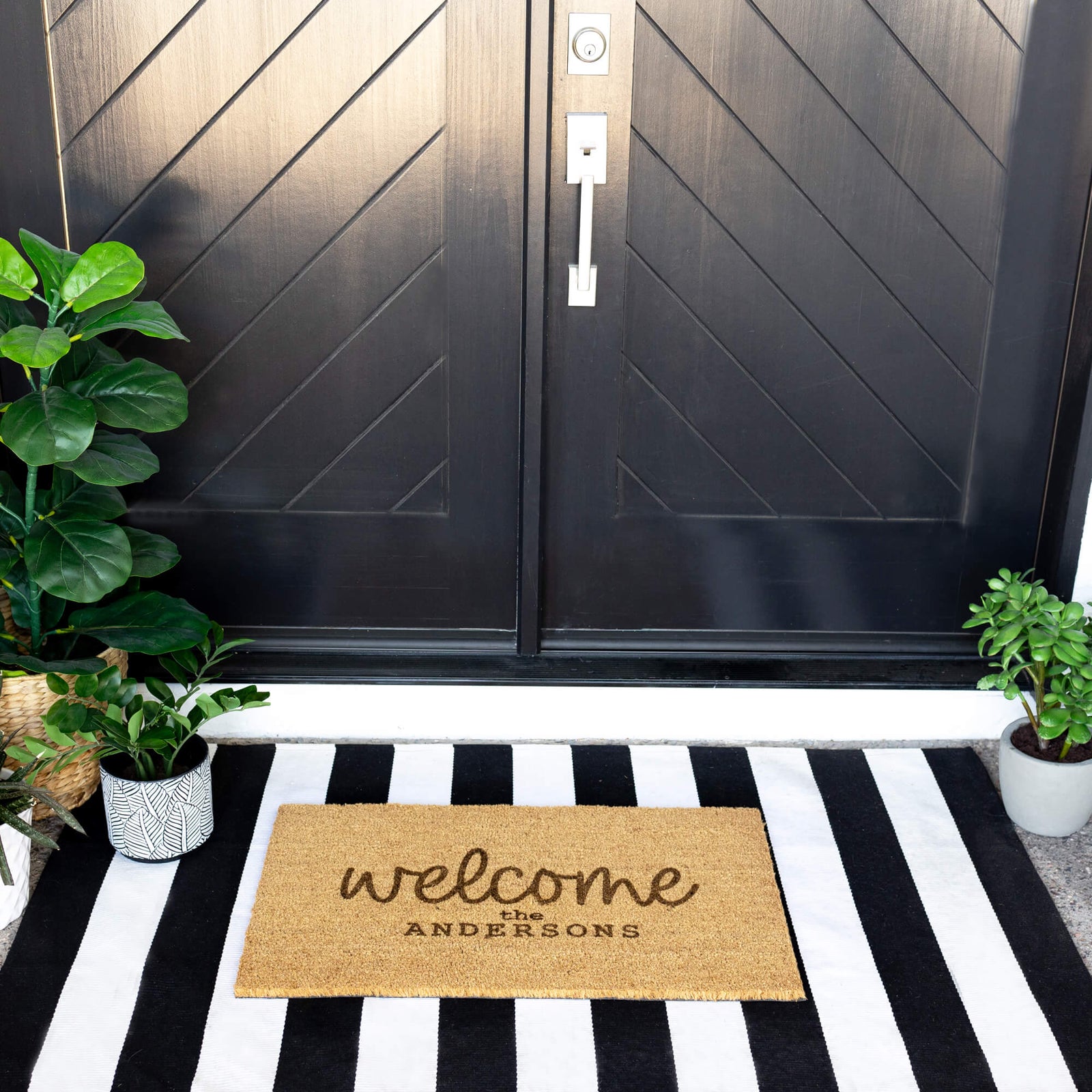 Personalized Coir Welcome Mat