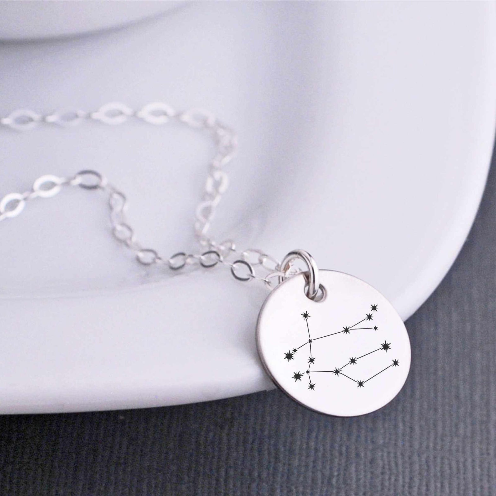 Custom Constellation Necklace - 15mm charm