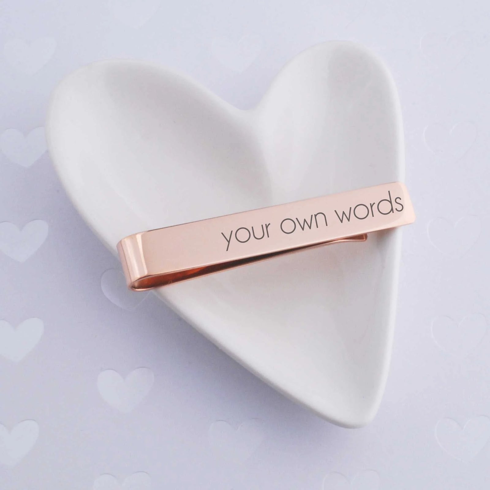 Design Your Own Tie Clip