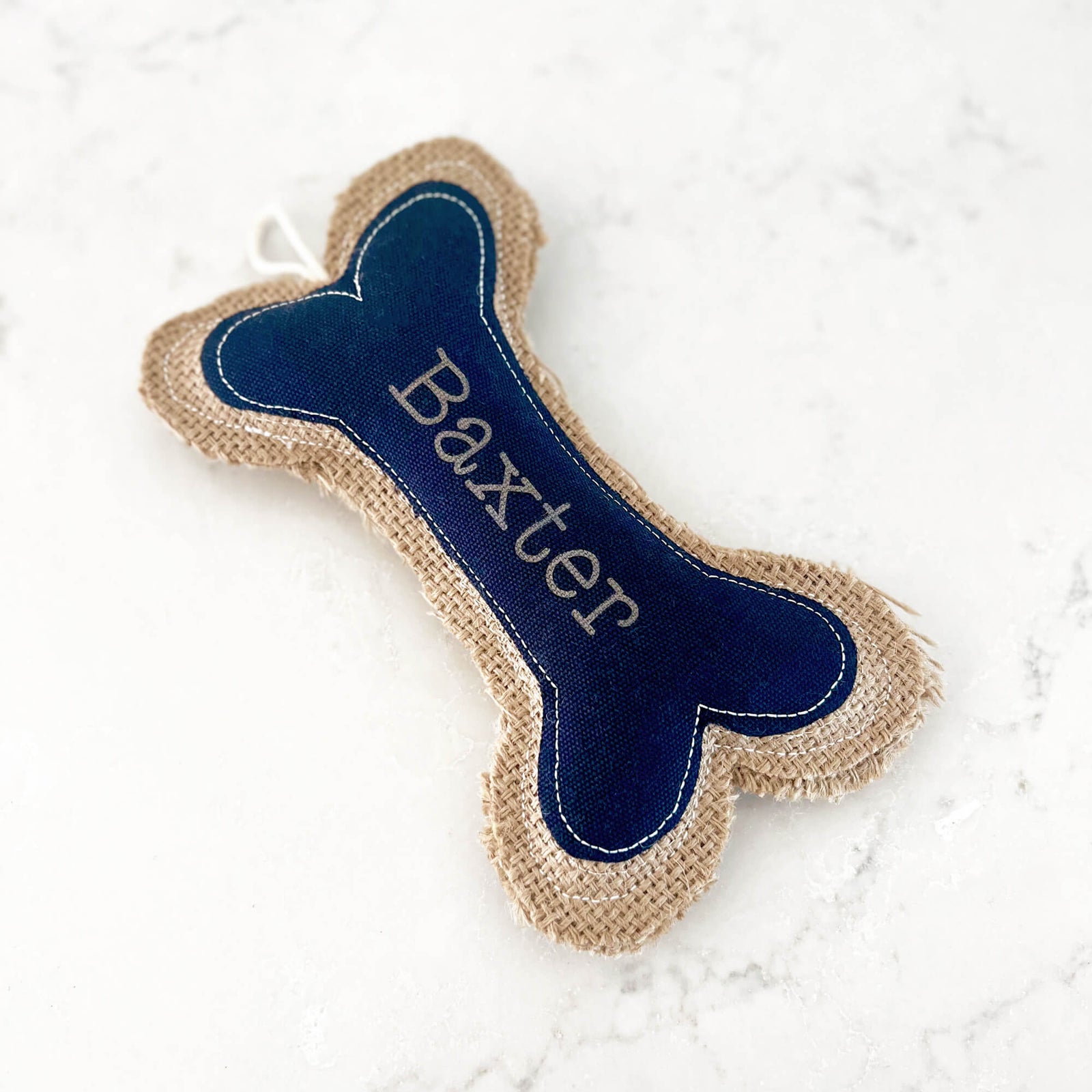 Personalized Dog Toy in Bone Shape