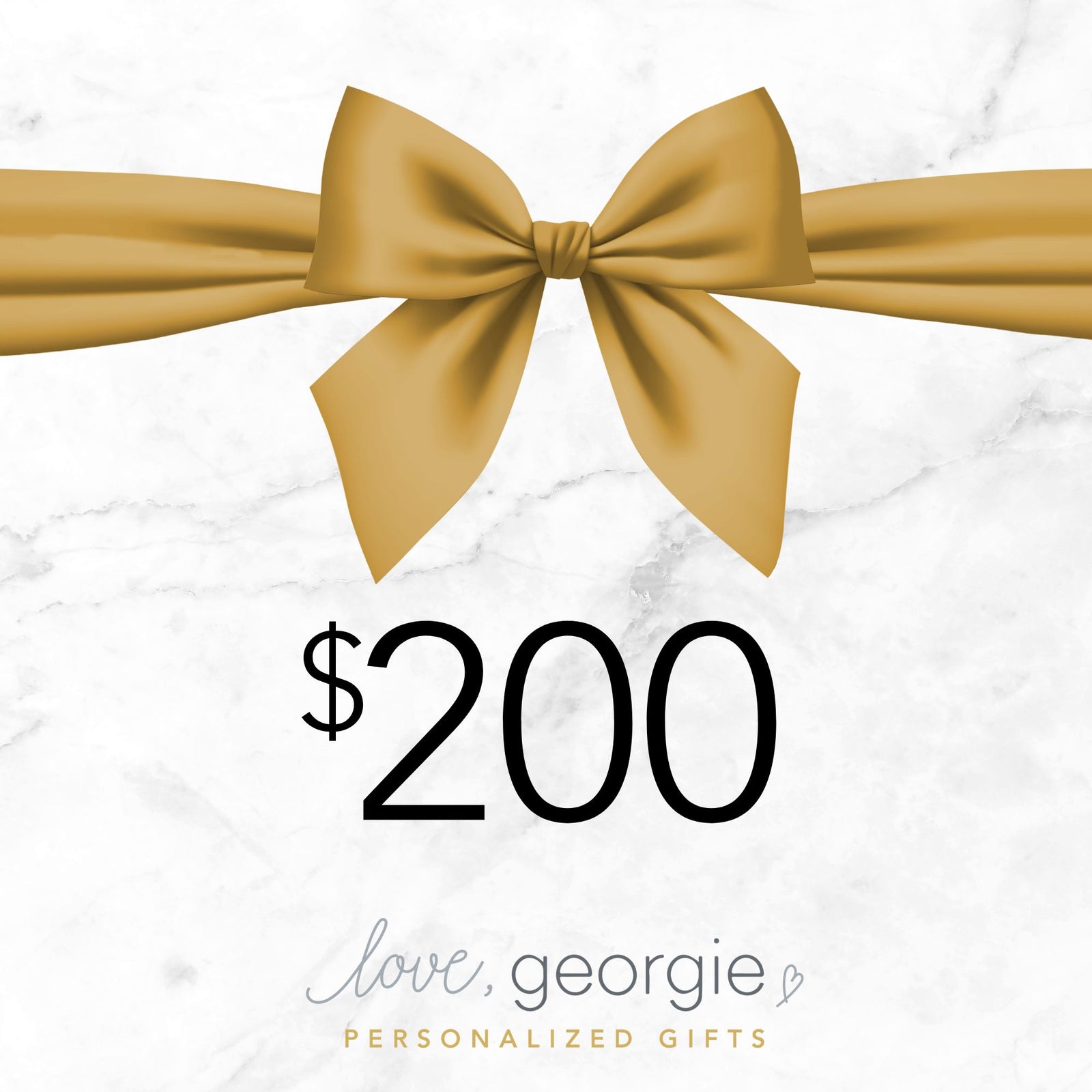 Love, Georgie eGift Card