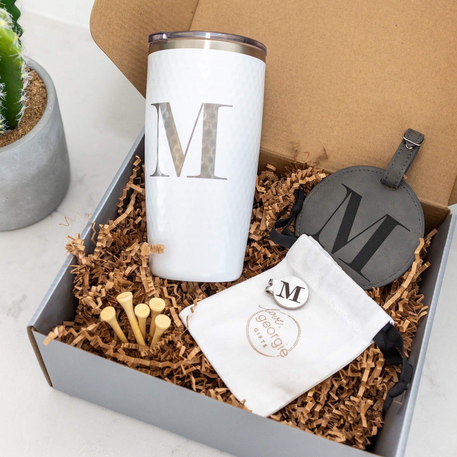 Personalized Golfer's Gift - 3pc Gift Set