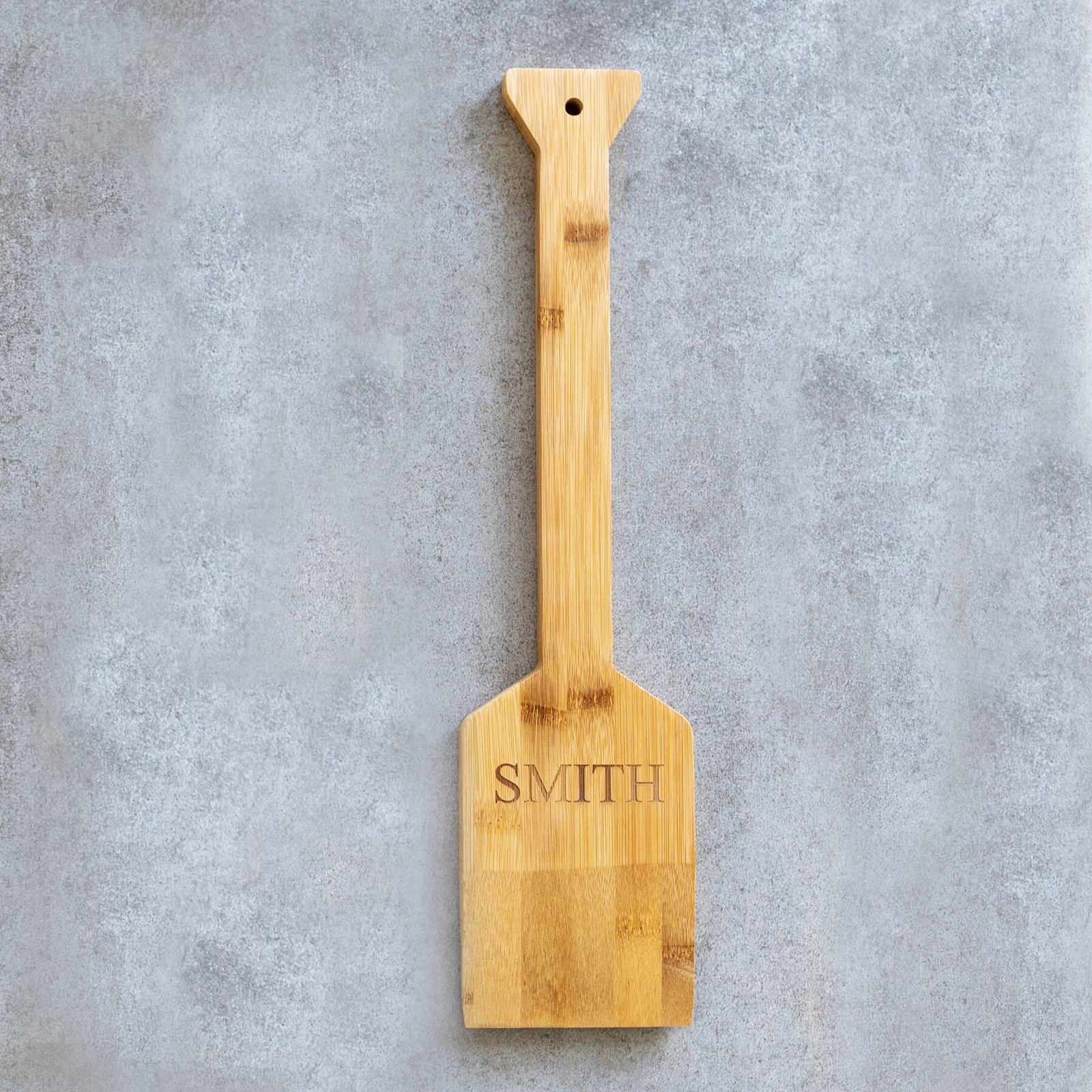Personalized Bamboo BBQ Grill Scraper