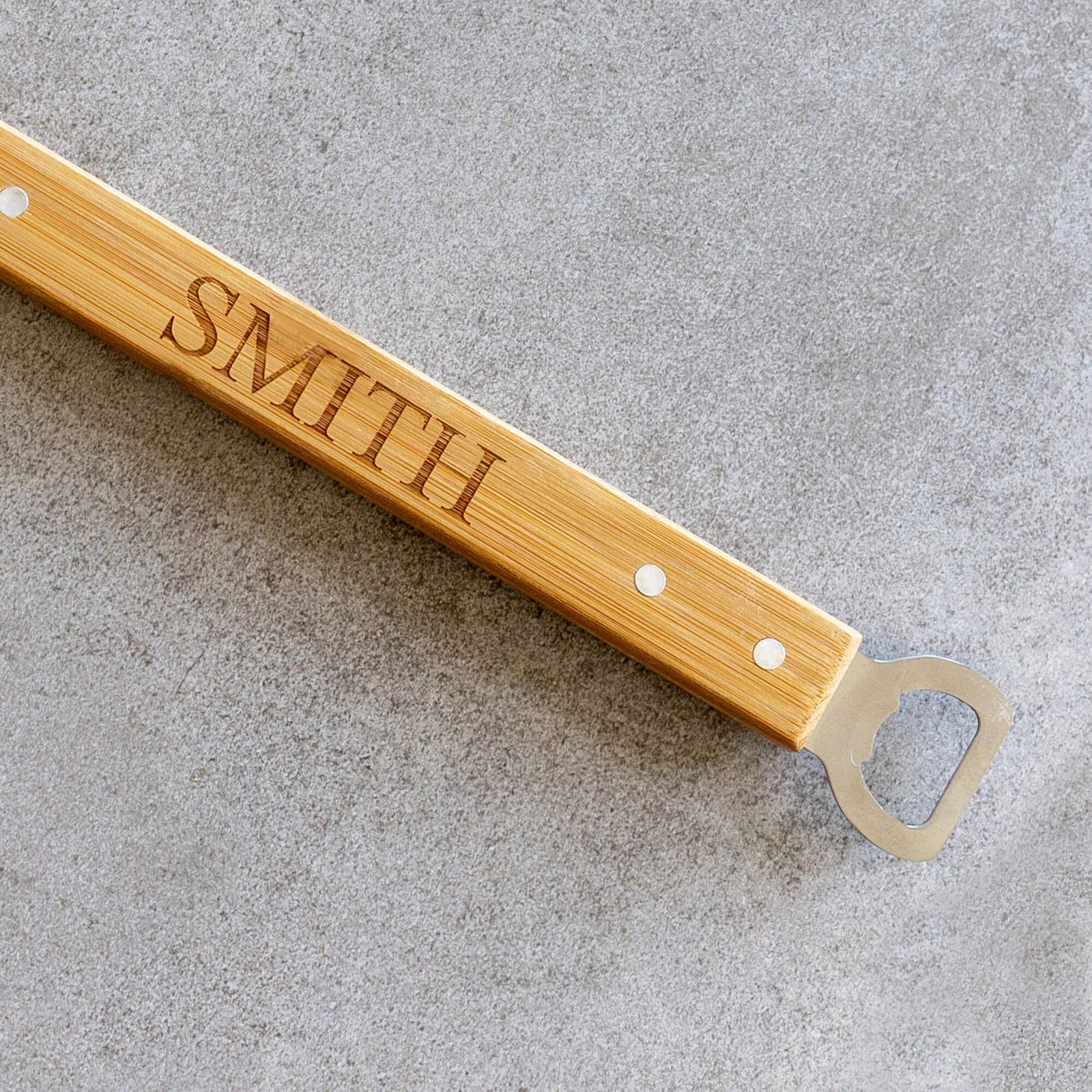 Personalized BBQ Spatula with Bottle Opener
