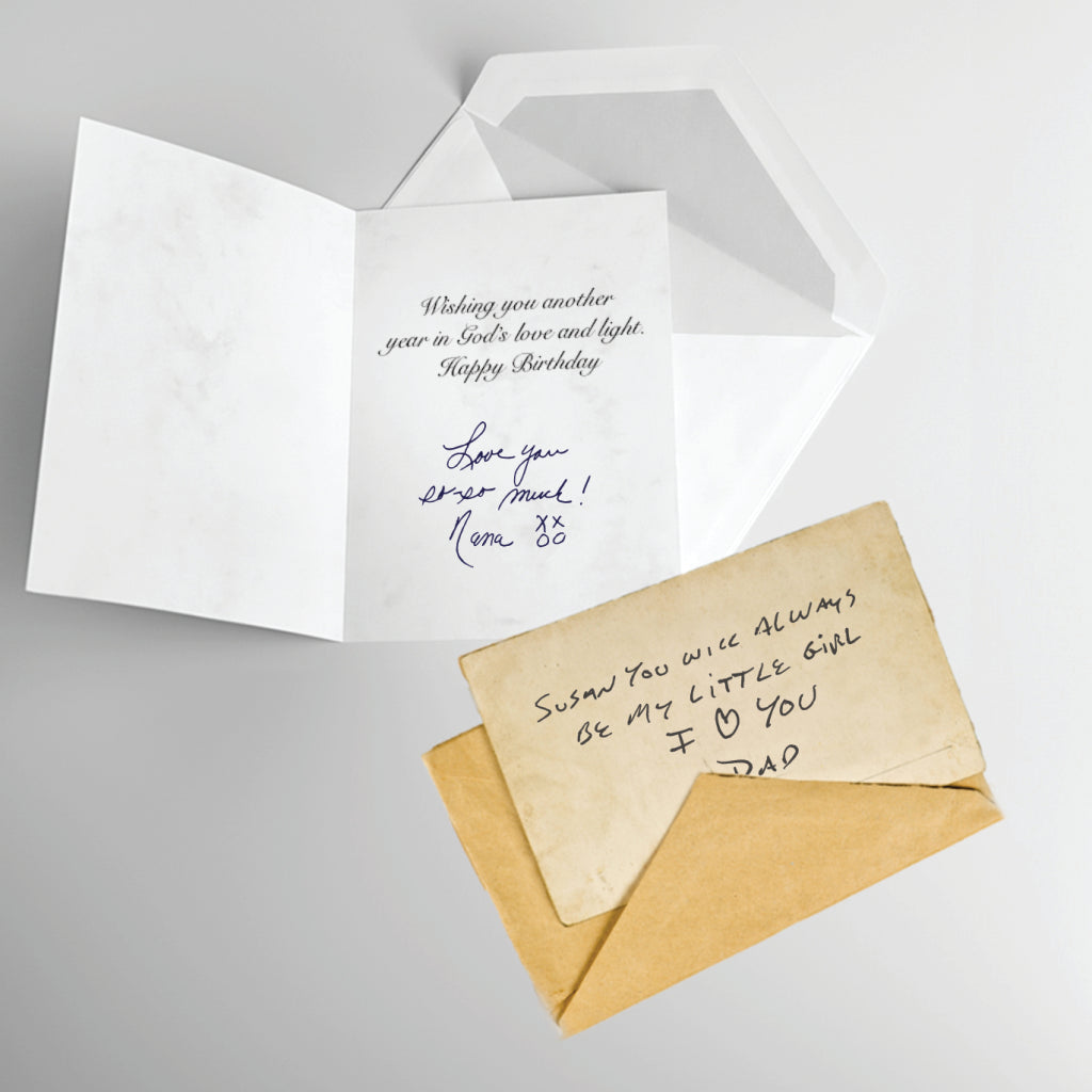 Custom Handwriting Wedding Bouquet Charm