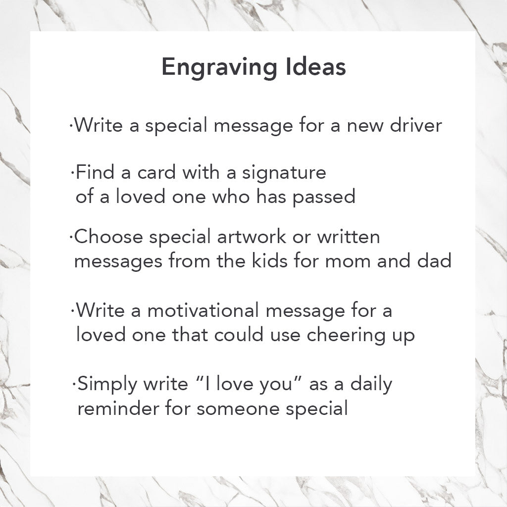 Personalized Keychains with Custom Handwriting