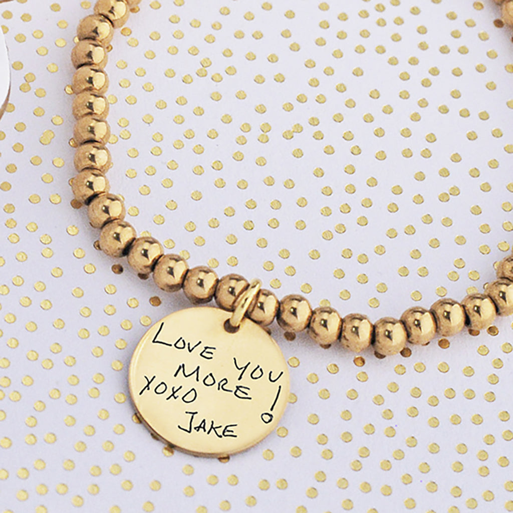 Handwriting Stretch Bracelet