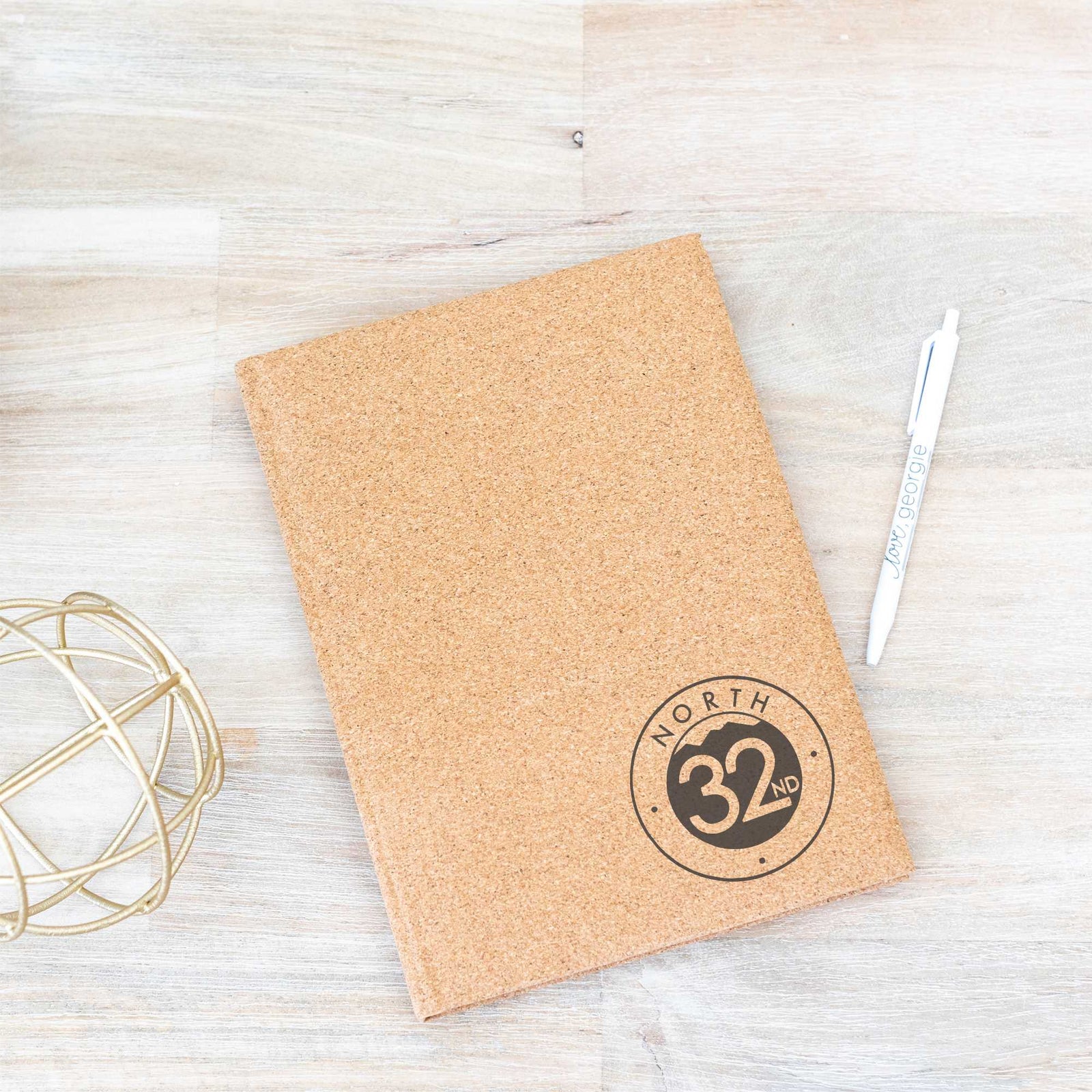 Blank Journal with Business Logo