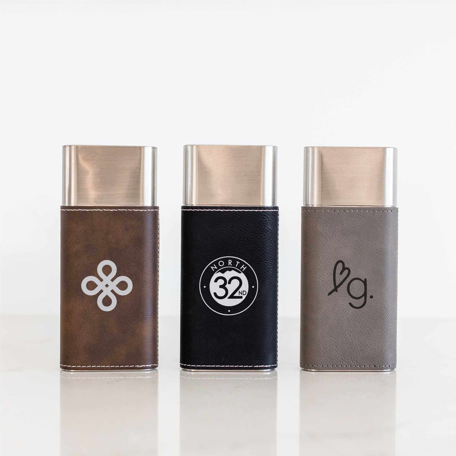 Business Logo Cigar Case with Cutter