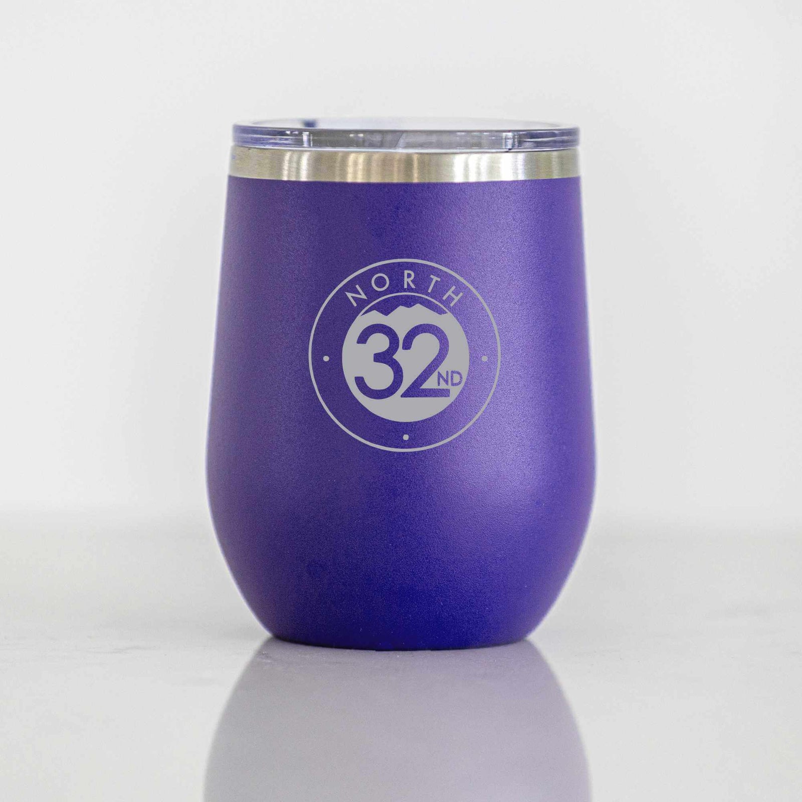 Insulated Wine Tumbler - 12 oz. - Business Logo
