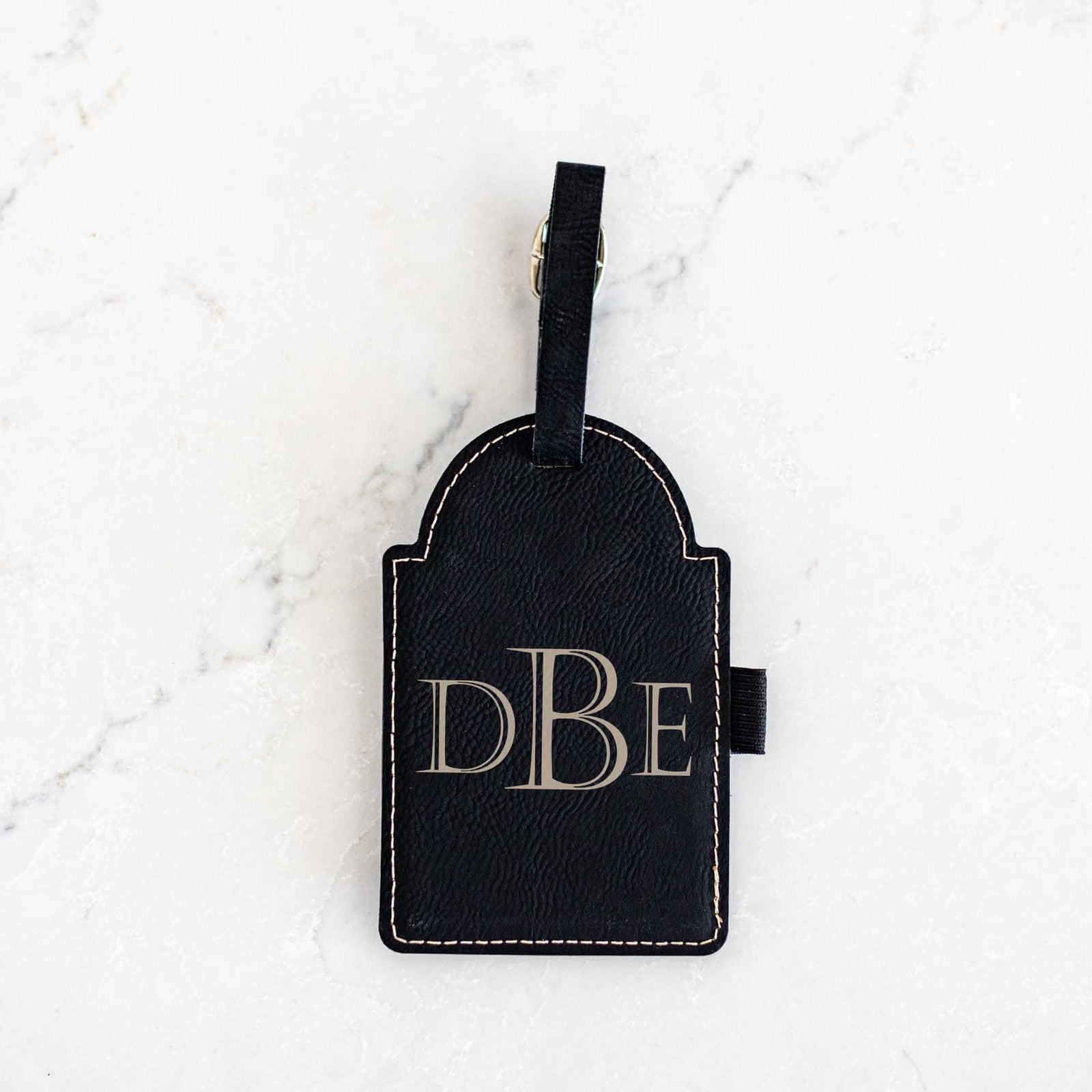 Monogrammed Golf Bag Tag with Tees