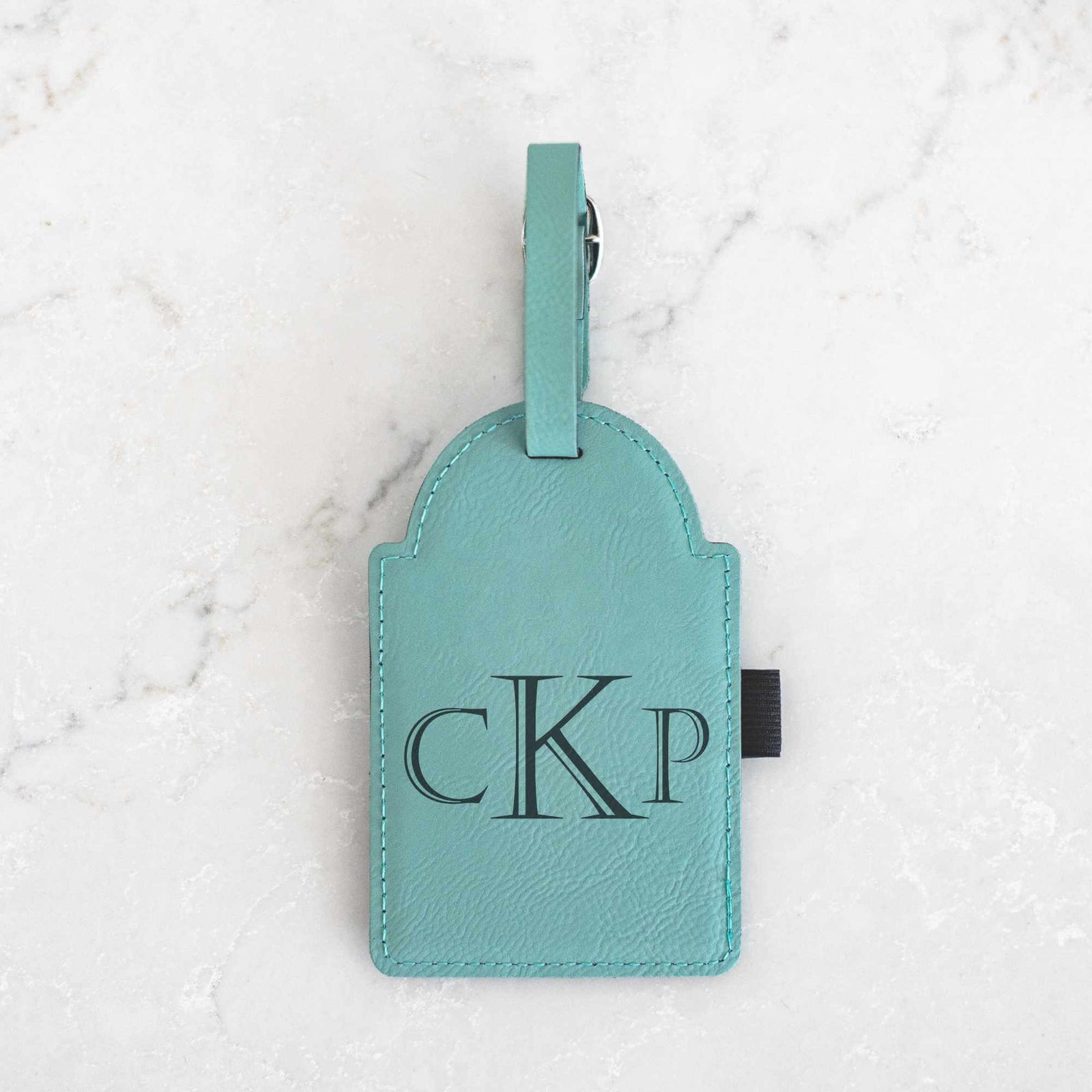 Monogrammed Golf Bag Tag with Tees