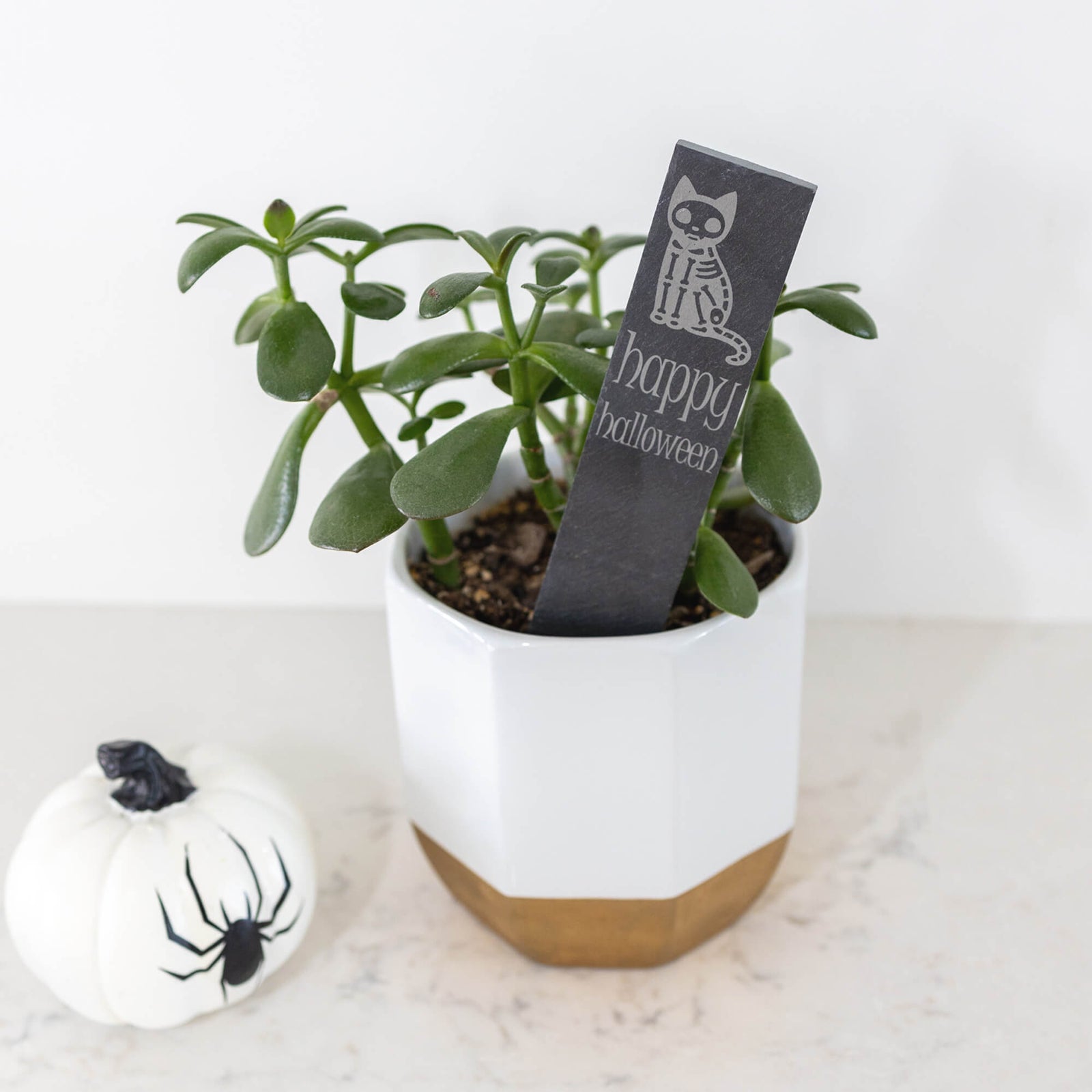 Halloween Slate Garden Markers - Set of 3