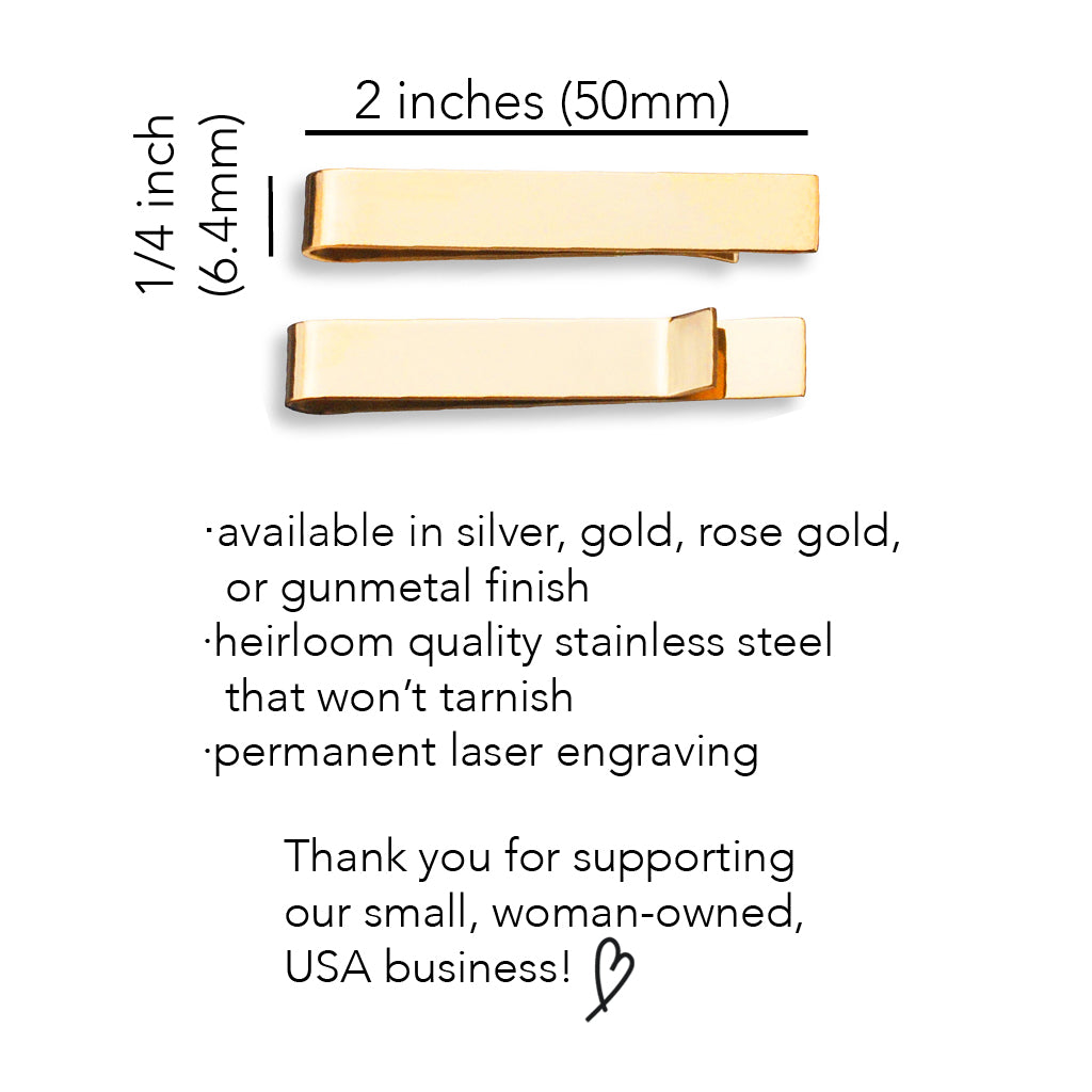 First Communion or Confirmation Tie Clip