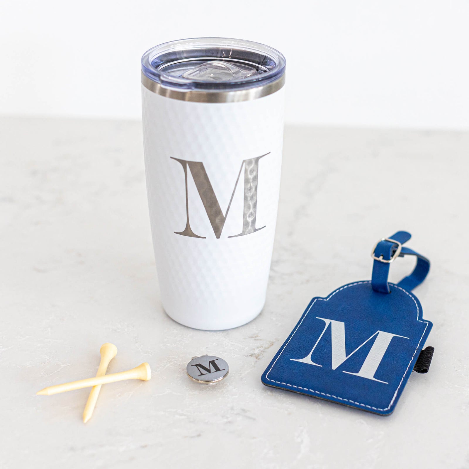 Insulated Golf Tumbler with Business Logo - 20 oz.