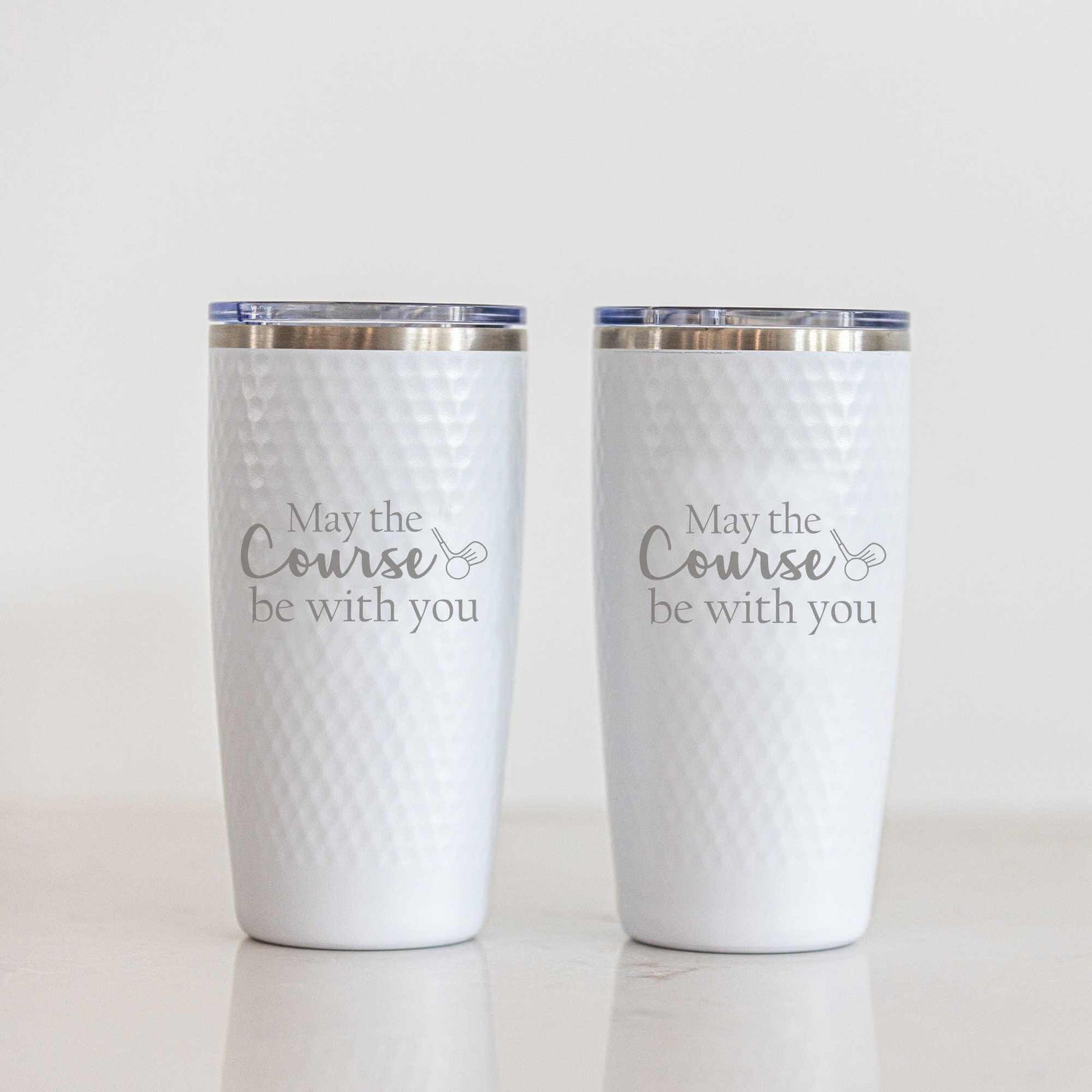 May the Course Be With You - Insulated Golf Tumbler - 20 oz.