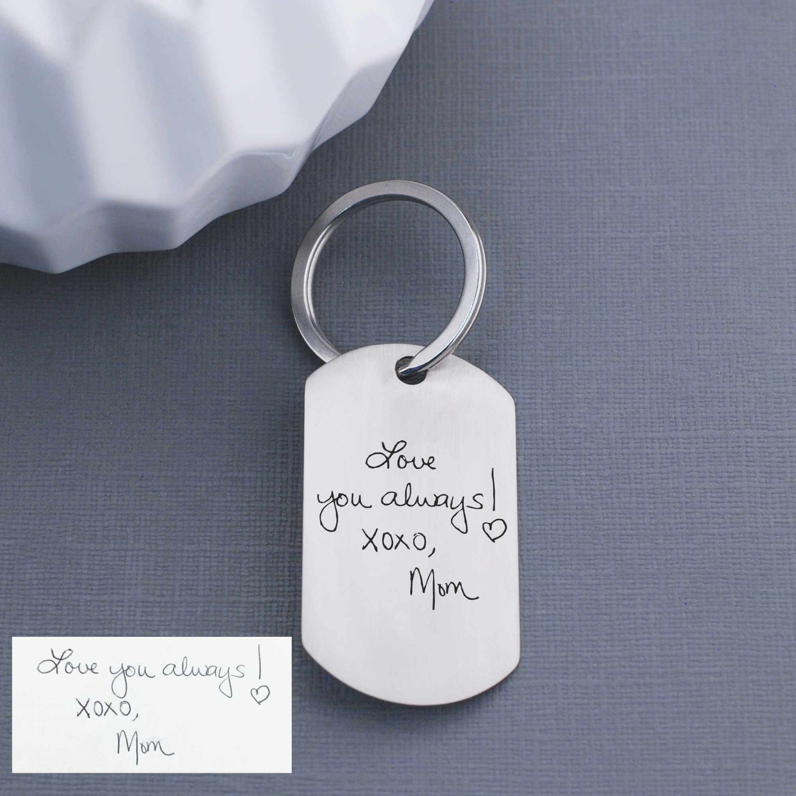 Personalized Keychains with Custom Handwriting