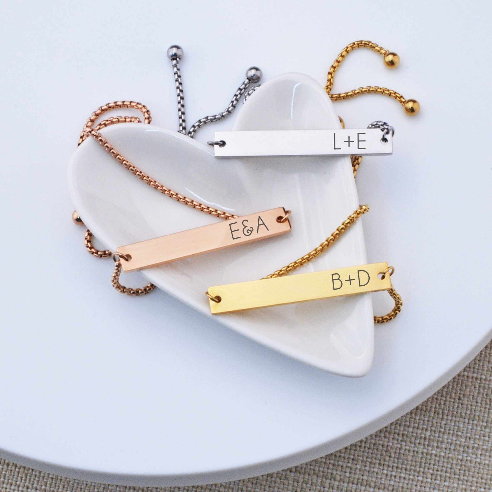 Adjustable Slide Bracelet for Girlfriend or Wife