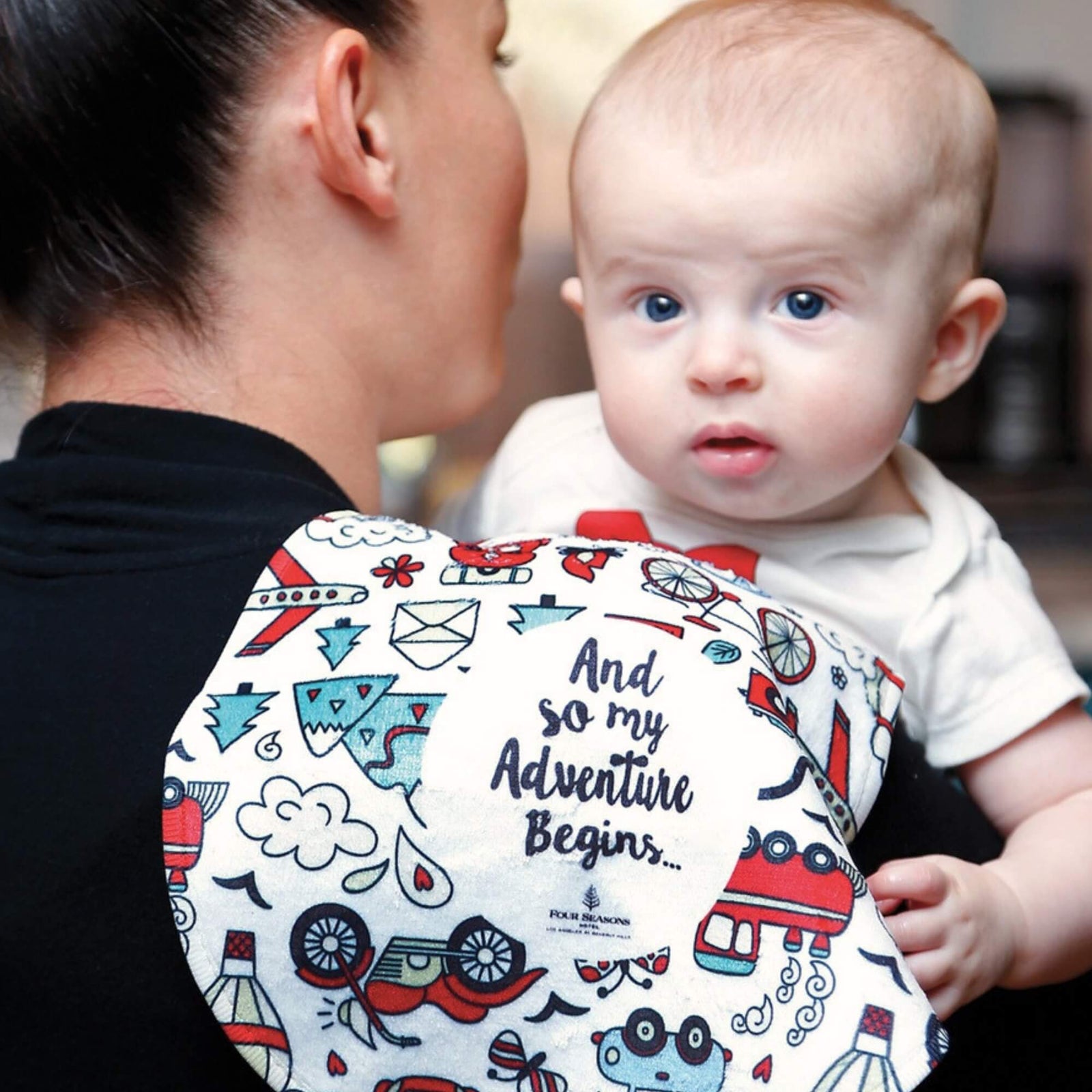 Baby Shower Bib & Burp Cloth Bar
