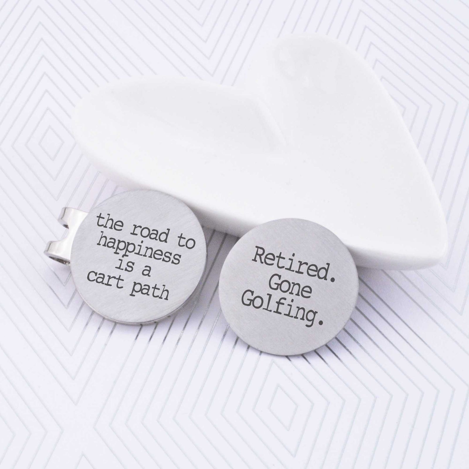 Retirement Golf Ball Marker Set