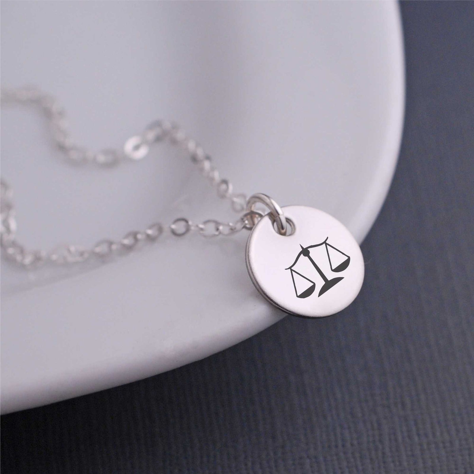 Scales of Justice Necklace