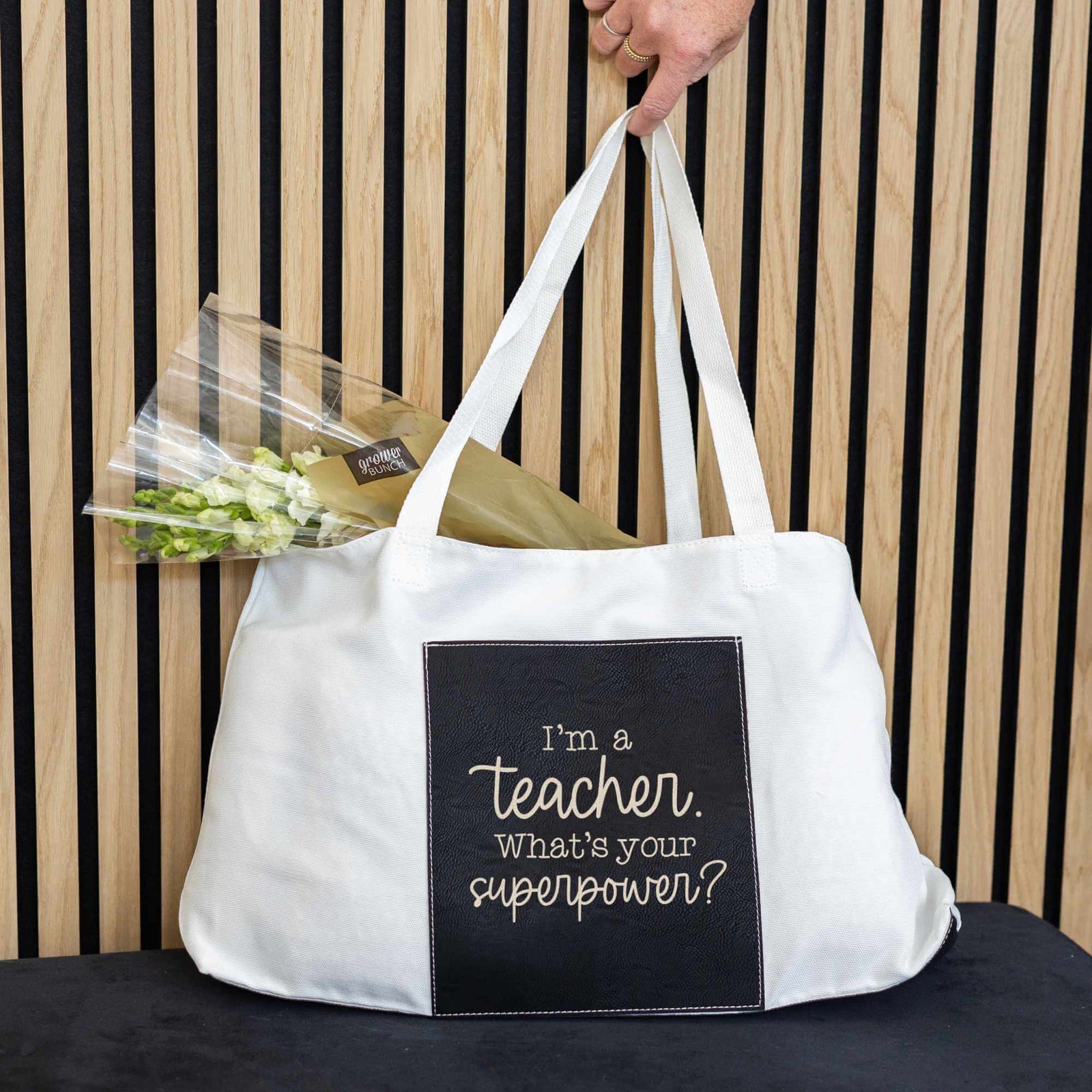 I'm a Teacher. What's Your Superpower? - Canvas Tote Bag