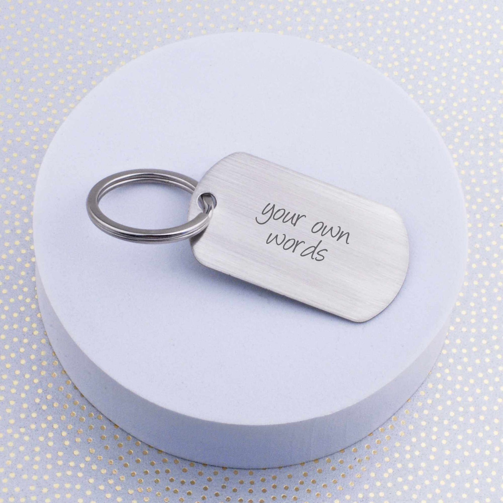 Design Your Own Customized Keychain