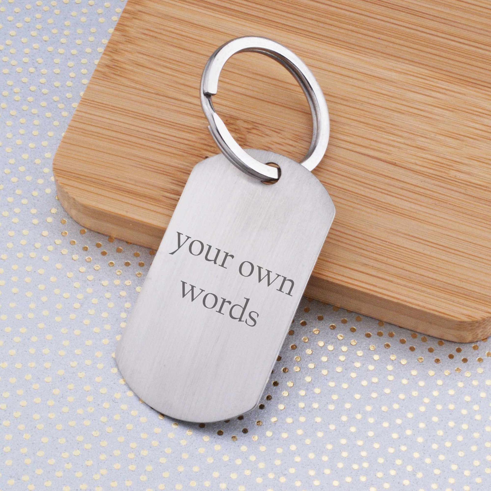Design Your Own Customized Keychain