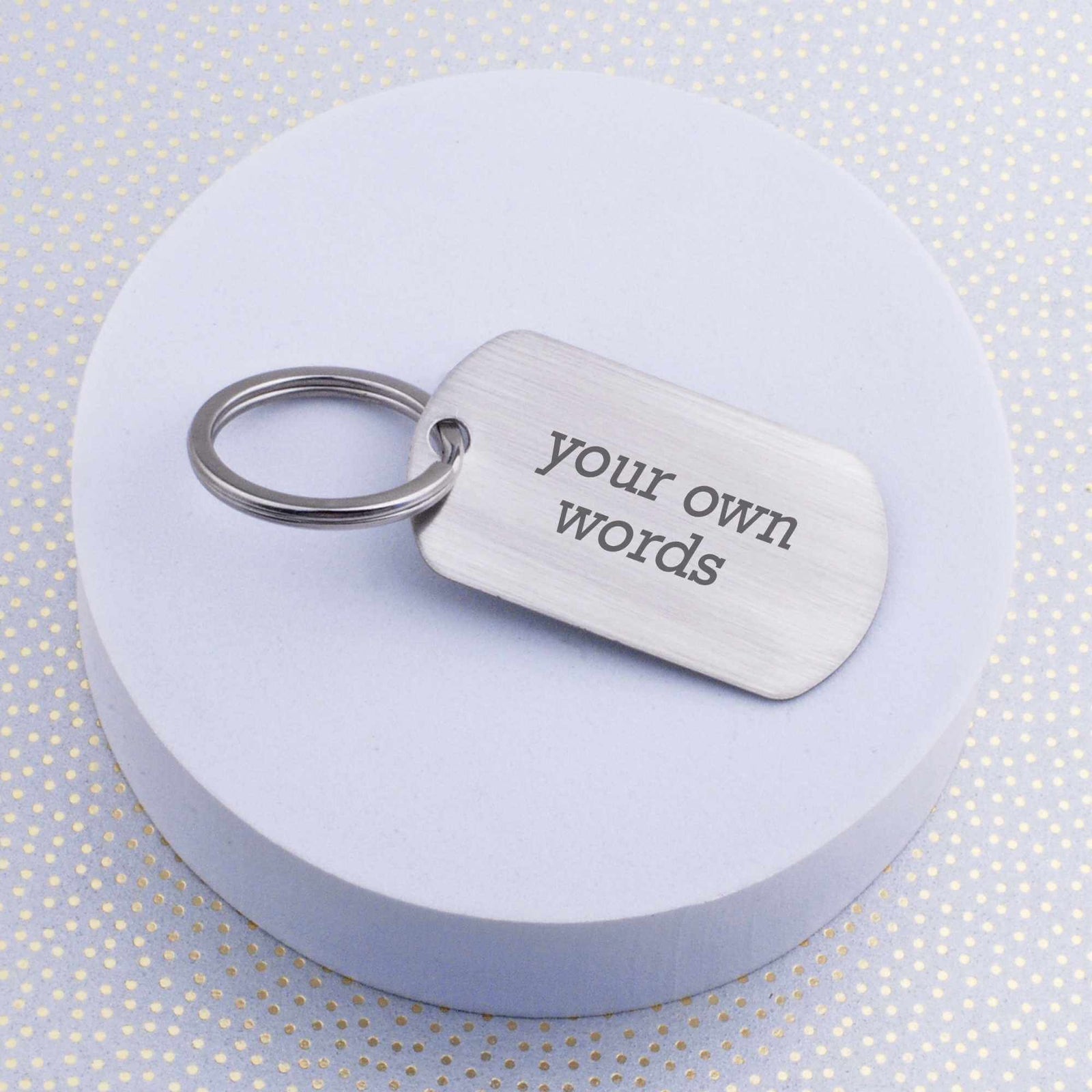 Design Your Own Customized Keychain