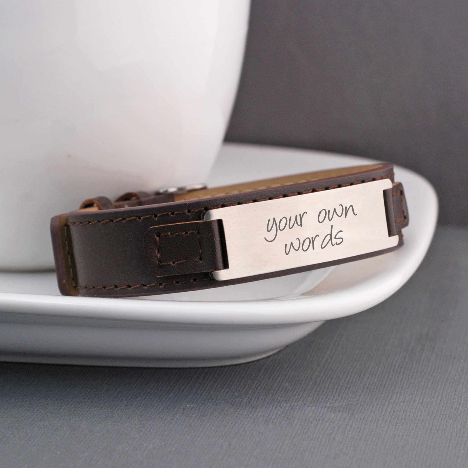 Leather Bracelet - Design Your Own