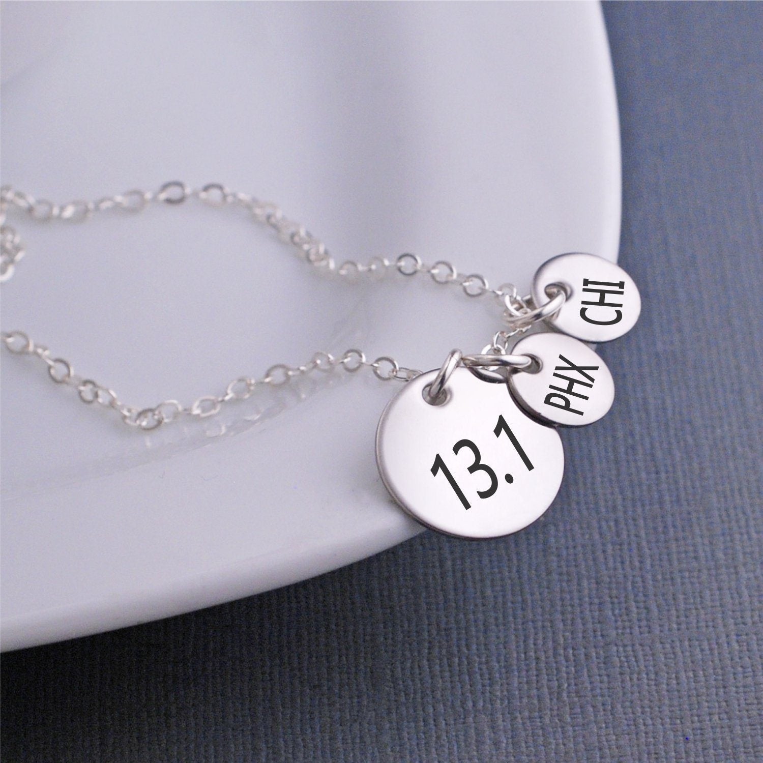 13.1 Half Marathon Necklace – Necklace – georgiedesigns