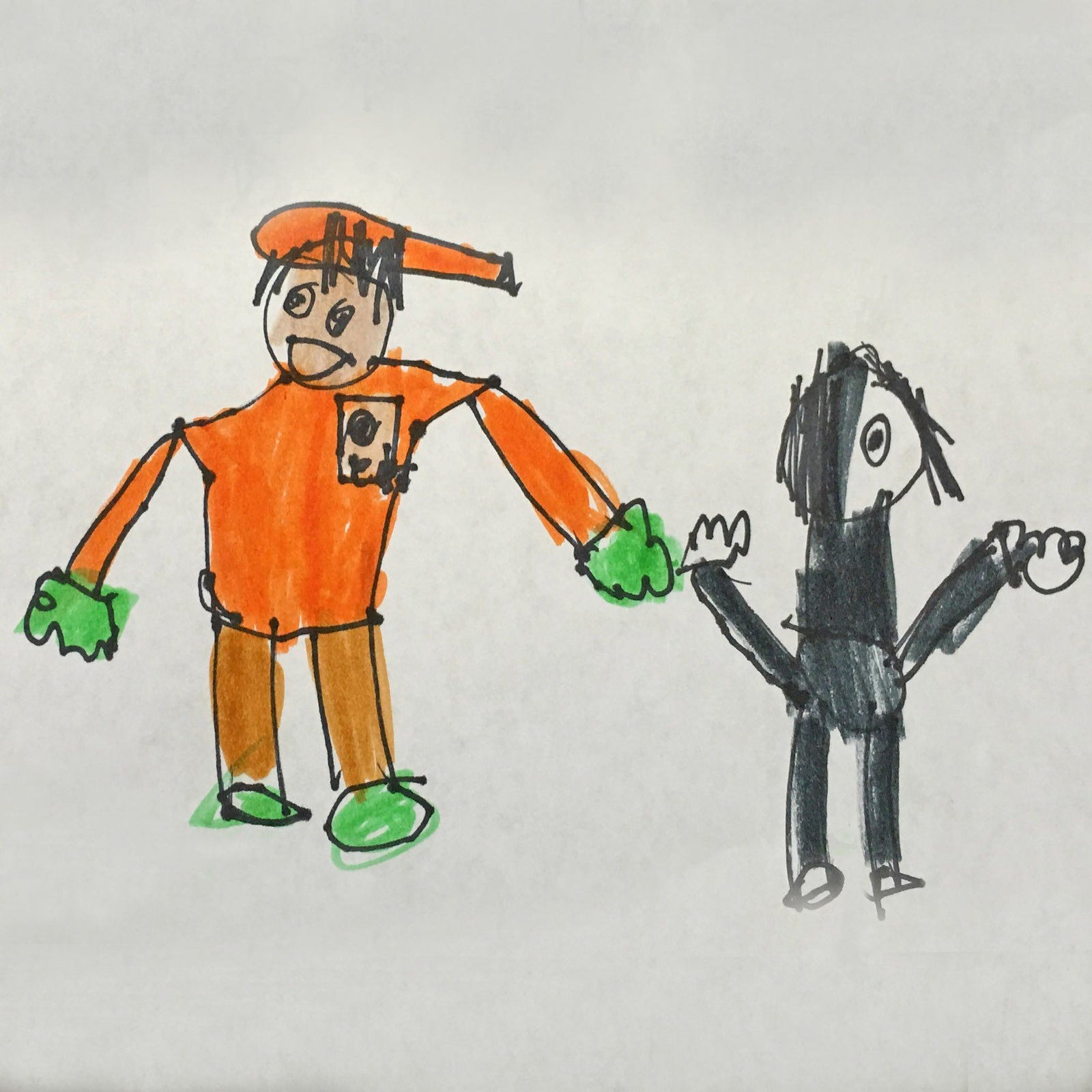 Child's Artwork 3/4 inch Necklace – Necklace – georgie designs personalized jewelry