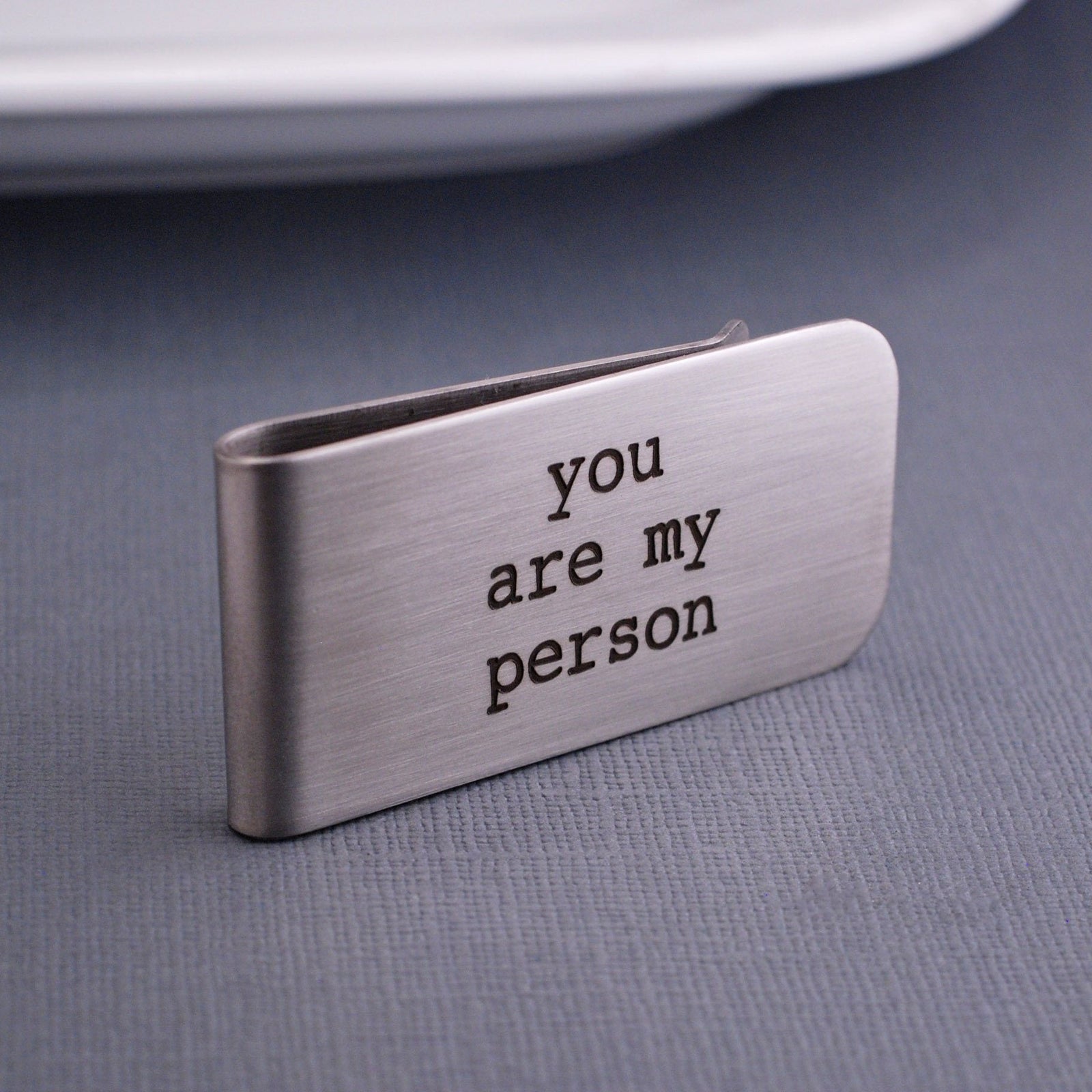 Custom Phrase Money Clip – Money Clip – Love, Georgie