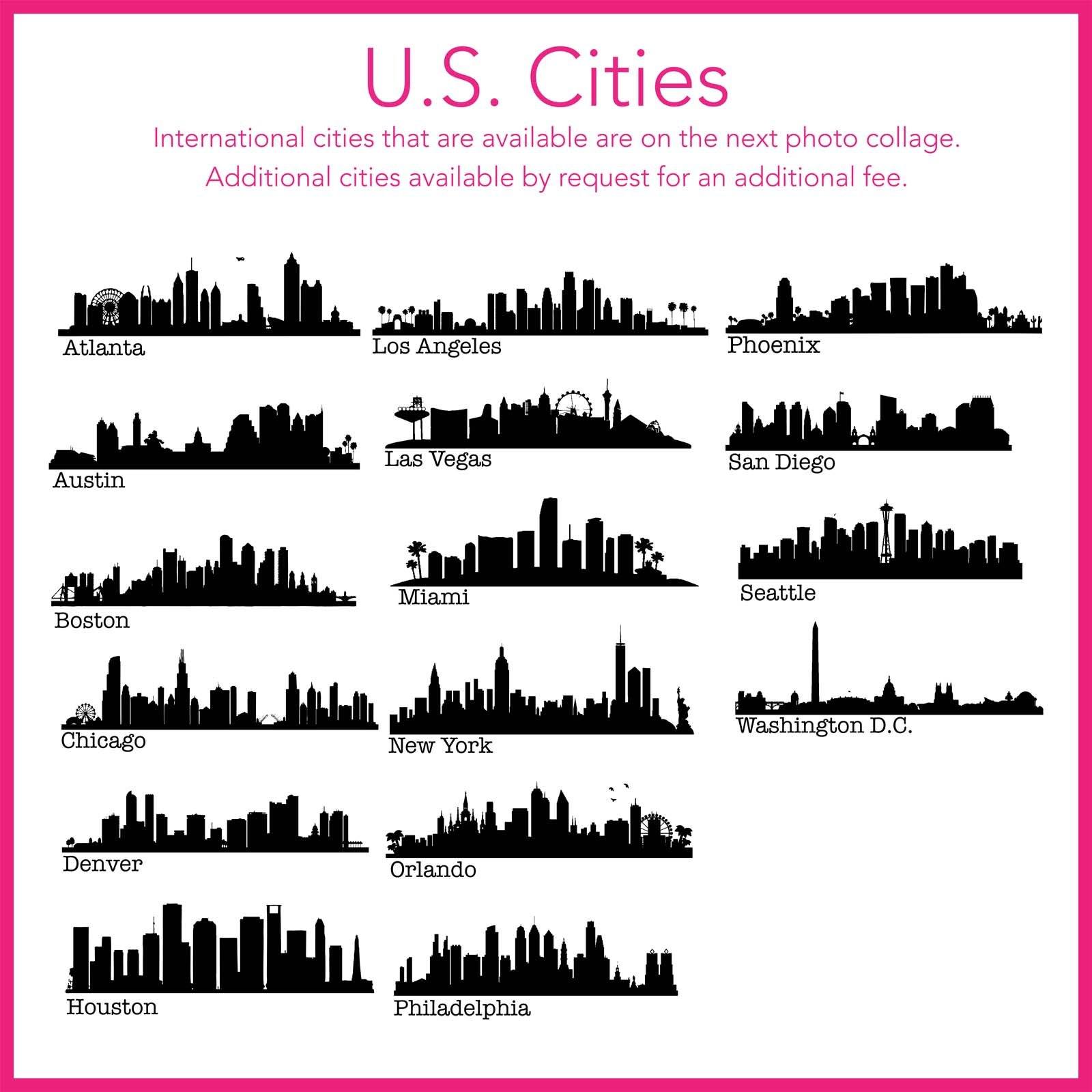 Custom City Skyline Keychain – Keychain – Love, Georgie