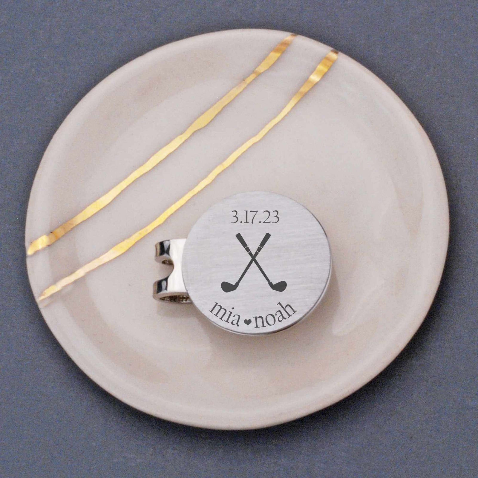 Anniversary Gift Golf Ball Marker