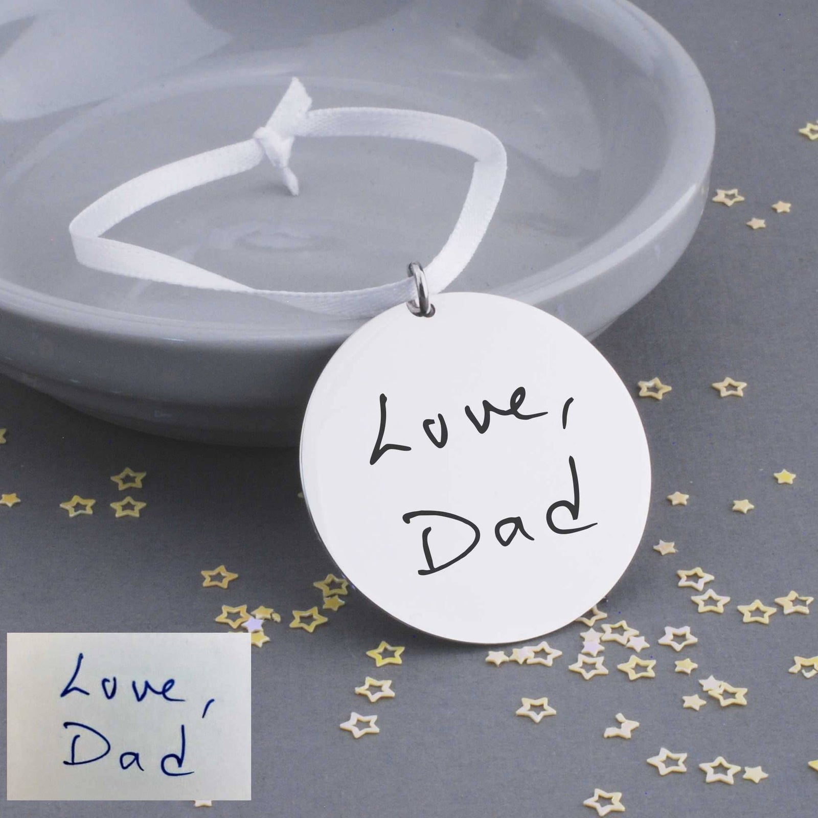 Ornament - Child's Handwriting – Ornament – Love, Georgie