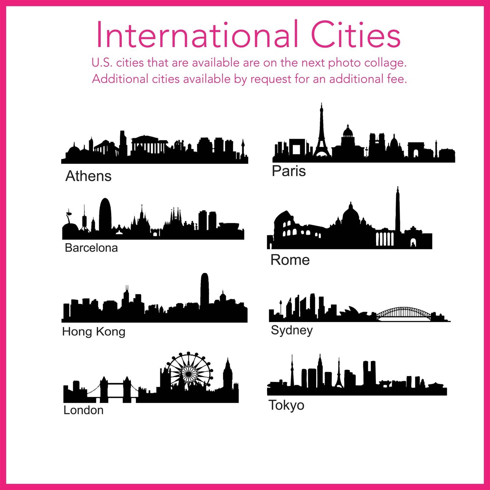 Custom City Skyline Keychain – Keychain – Love, Georgie