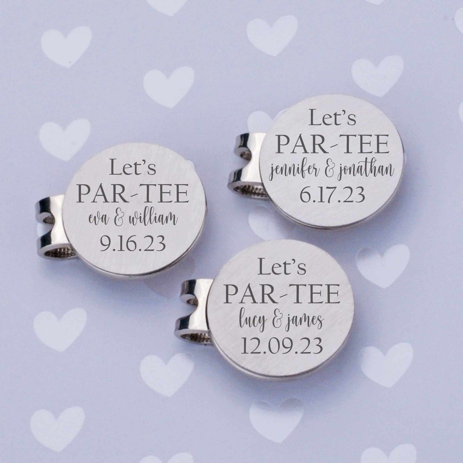 Let's PAR-TEE - Golf Ball Marker