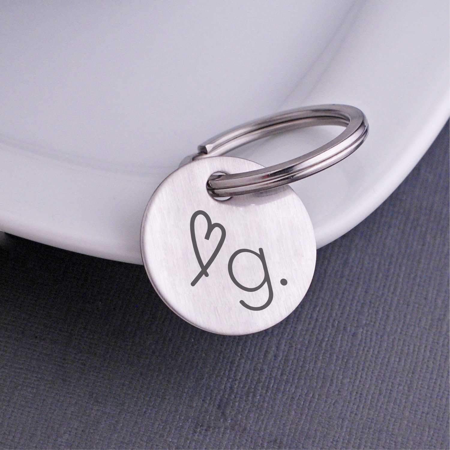 Corporate Logo Keychain – Keychain – Love, Georgie