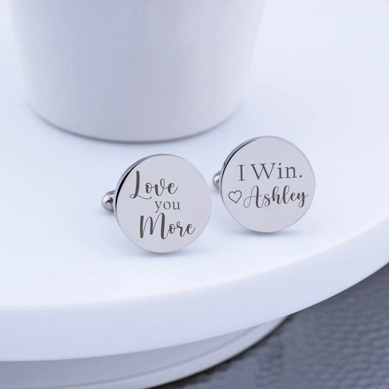 Love You More Cufflinks